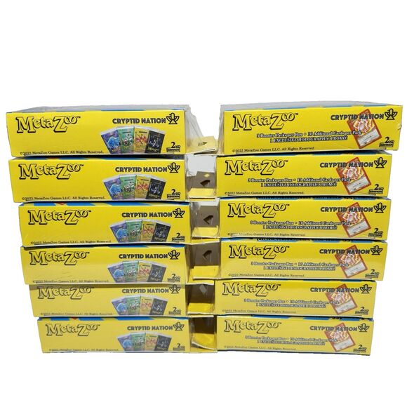MetaZoo Cryptid Nation 2nd Edition Hanger Box Lot (12) – Factory Sealed - Picture 8 of 8